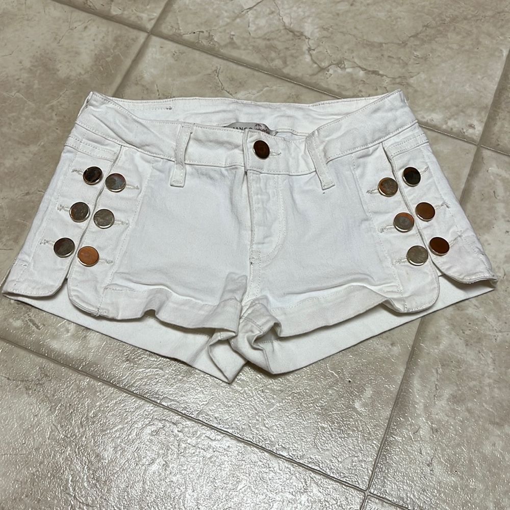 MANGO JEANS brand White denim with stretch size 1 (USA), 32 (EUR)